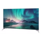 Телевизор QLED Hyundai 65" H-LED65QBU7500 Android TV Frameless черный/серебристый 4K Ultra HD 60Hz DVB-T DVB-T2 DVB-C DVB-S DVB-S2 USB WiFi Smart TV