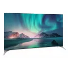 Телевизор QLED Hyundai 65" H-LED65QBU7500 Android TV Frameless черный/серебристый 4K Ultra HD 60Hz DVB-T DVB-T2 DVB-C DVB-S DVB-S2 USB WiFi Smart TV