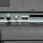 Телевизор QLED Hyundai 65" H-LED65QBU7500 Android TV Frameless черный/серебристый 4K Ultra HD 60Hz DVB-T DVB-T2 DVB-C DVB-S DVB-S2 USB WiFi Smart TV