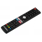 Телевизор QLED Hyundai 65" H-LED65QBU7500 Android TV Frameless черный/серебристый 4K Ultra HD 60Hz DVB-T DVB-T2 DVB-C DVB-S DVB-S2 USB WiFi Smart TV