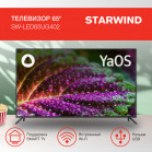 Телевизор LED Starwind 65" SW-LED65UG402 Яндекс.ТВ стальной/черный 4K Ultra HD 60Hz DVB-T DVB-T2 DVB-C DVB-S DVB-S2 USB WiFi Smart TV