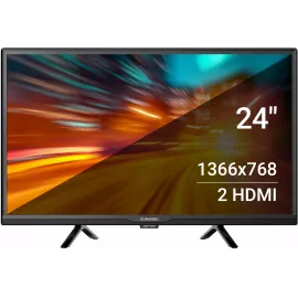 Телевизор LED SunWind 24" SUN-LED24XB203 черный HD 60Hz DVB-T DVB-T2 DVB-C DVB-S DVB-S2 USB WiFi