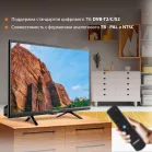 Телевизор LED SunWind 24" SUN-LED24XB203 черный HD 60Hz DVB-T DVB-T2 DVB-C DVB-S DVB-S2 USB WiFi