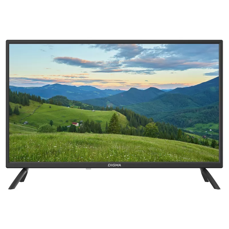 Телевизор LED Digma 32" DM-LED32MBB21 черный HD 60Hz DVB-T DVB-T2 DVB-C DVB-S DVB-S2 USB