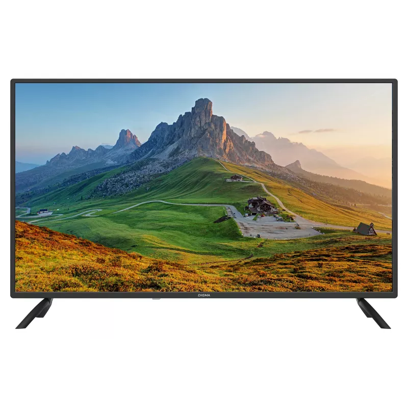 Телевизор LED Digma 40" DM-LED40MBB21 черный FULL HD 60Hz DVB-T DVB-T2 DVB-C DVB-S DVB-S2 USB WiFi