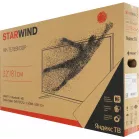 Телевизор LED Starwind 32" SW-LED32SG305 Яндекс.ТВ Frameless черный/черный HD 60Hz DVB-T DVB-T2 DVB-C DVB-S DVB-S2 USB WiFi Smart TV