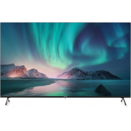 Телевизор LED Hyundai 65" H-LED65BU7006 Android TV Frameless Metal черный/серебристый 4K Ultra HD 60Hz DVB-T DVB-T2 DVB-C DVB-S DVB-S2 USB WiFi Smart TV