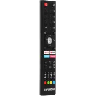 Телевизор QLED Hyundai 75" H-LED75QBU7500 Android TV Frameless черный/серебристый 4K Ultra HD 60Hz DVB-T DVB-T2 DVB-C DVB-S DVB-S2 USB WiFi Smart TV