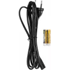 Телевизор QLED Hyundai 75" H-LED75QBU7500 Android TV Frameless черный/серебристый 4K Ultra HD 60Hz DVB-T DVB-T2 DVB-C DVB-S DVB-S2 USB WiFi Smart TV