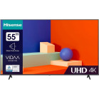 Телевизор LED Hisense 55" 55A6K черный 4K Ultra HD 60Hz DVB-T DVB-T2 DVB-C DVB-S DVB-S2 USB WiFi Smart TV