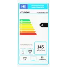 Телевизор OLED Hyundai 55" H-LED55OBU7700 Android TV Frameless черный/черный 4K Ultra HD 120Hz DVB-T DVB-T2 DVB-C DVB-S DVB-S2 USB WiFi Smart TV