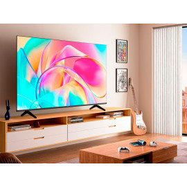 Телевизор QLED Hisense 43" 43E7KQ Frameless черный 4K Ultra HD 60Hz DVB-T DVB-T2 DVB-C DVB-S DVB-S2 USB WiFi Smart TV (RUS)