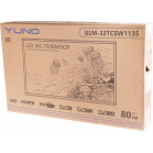 Телевизор LED Yuno 31.5" ULM-32TCSW1135 белый HD 60Hz DVB-T DVB-T2 DVB-C DVB-S DVB-S2 USB (RUS)