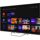 Телевизор QLED Haier 55" Smart TV S4 Frameless серый 4K Ultra HD 60Hz MEMC DVB-T DVB-T2 DVB-C DVB-S2 USB WiFi Smart TV