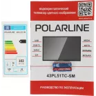 Телевизор LED PolarLine 43" 43PL51TC-SM черный FULL HD 60Hz DVB-T DVB-T2 DVB-C DVB-S2 USB WiFi Smart TV (RUS)