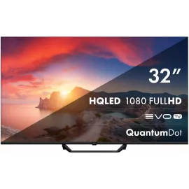Телевизор QLED Haier 32" Smart TV S2 Pro Frameless черный FULL HD 60Hz DVB-T DVB-T2 DVB-C DVB-S DVB-S2 USB WiFi Smart TV (RUS)
