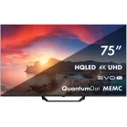 Телевизор QLED Haier 75" Smart TV S2 Pro Frameless черный 4K Ultra HD 60Hz DVB-T DVB-T2 DVB-C DVB-S DVB-S2 USB WiFi Smart TV