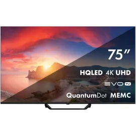 Телевизор QLED Haier 75" Smart TV S2 Pro Frameless черный 4K Ultra HD 60Hz DVB-T DVB-T2 DVB-C DVB-S DVB-S2 USB WiFi Smart TV