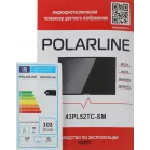 Телевизор LED PolarLine 43" 43PL52TC-SM черный/серебристый FULL HD 60Hz DVB-T DVB-T2 DVB-C DVB-S2 USB WiFi Smart TV (RUS)