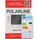 Телевизор QLED PolarLine 50" 50PQ71STC-SM черный/серебристый 4K Ultra HD 60Hz DVB-T DVB-T2 DVB-C DVB-S2 USB WiFi Smart TV (RUS)