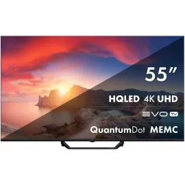 Телевизор QLED Haier 55" Smart TV S2 Pro Frameless черный 4K Ultra HD 60Hz DVB-T DVB-T2 DVB-C DVB-S DVB-S2 USB WiFi Smart TV (RUS)