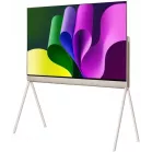 Телевизор OLED LG 55" 55LX1T6LA.ARUG Pose бежевый 4K Ultra HD 120Hz DVB-T DVB-T2 DVB-C DVB-S DVB-S2 USB WiFi Smart TV