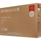 Телевизор LED LG 43" 43NANO80A6B.ARUG синяя сажа 4K Ultra HD 60Hz DVB-T DVB-T2 DVB-C DVB-S DVB-S2 USB WiFi Smart TV