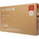 Телевизор LED LG 43" 43QNED82A6B.ARUG черный титан 4K Ultra HD 60Hz DVB-T DVB-T2 DVB-C DVB-S DVB-S2 USB WiFi Smart TV (RUS)