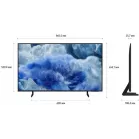 Телевизор QLED Samsung 43" QE43Q8FAAUXRU Series 9 темно-серый/черный 4K Ultra HD 60Hz DVB-T2 DVB-C DVB-S2 USB WiFi Smart TV