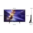 Телевизор OLED Samsung 48" QE48S90FAEXRU Series 9 черный графит 4K Ultra HD 120Hz DVB-T2 DVB-C DVB-S2 USB WiFi Smart TV