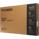 Телевизор LED Hyundai 50" H-LED50BU7012 YaOS Frameless черный/черный 4K Ultra HD 60Hz DVB-T DVB-T2 DVB-C DVB-S DVB-S2 USB WiFi Smart TV