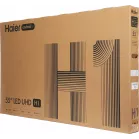 Телевизор LED Haier 55" LED H1 Frameless черный 4K Ultra HD 60Hz MEMC DVB-T DVB-T2 DVB-C DVB-S2 USB WiFi Smart TV
