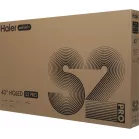 Телевизор QLED Haier 43" HQLED S2 Pro Frameless черный 4K Ultra HD 60Hz MEMC DVB-T DVB-T2 DVB-C DVB-S2 USB WiFi Smart TV (RUS)