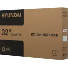 Телевизор LED Hyundai 32" H-LED32BS5012 YaOS Frameless черный HD 60Hz DVB-T DVB-T2 DVB-C DVB-S DVB-S2 USB WiFi Smart TV