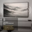Телевизор LED Hyundai 40" H-LED40BS5012 YaOS Frameless черный FULL HD 60Hz DVB-T DVB-T2 DVB-C DVB-S DVB-S2 USB WiFi Smart TV