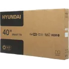 Телевизор LED Hyundai 40" H-LED40BS5012 YaOS Frameless черный FULL HD 60Hz DVB-T DVB-T2 DVB-C DVB-S DVB-S2 USB WiFi Smart TV