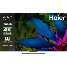 Телевизор QLED Haier 65" Smart TV S6 Frameless серый 4K Ultra HD 144Hz MEMC DVB-T DVB-T2 DVB-C DVB-S DVB-S2 USB WiFi Smart TV