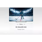 Телевизор LED Haier 85" 85 MiniLED M4 Frameless серебристый 4K Ultra HD 60Hz MEMC DVB-T DVB-T2 DVB-C DVB-S2 USB WiFi Smart TV