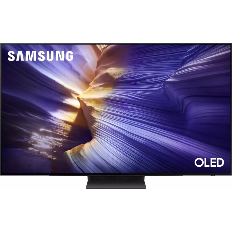 Телевизор OLED Samsung 77" QE77S90FAEXRU Series 9 черный графит 4K Ultra HD 120Hz DVB-T2 DVB-C DVB-S2 USB WiFi Smart TV