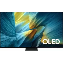 Телевизор OLED Samsung 77" QE77S95FAUXRU Series 9 черный графит/черный 4K Ultra HD 120Hz DVB-T2 DVB-C DVB-S2 USB WiFi Smart TV