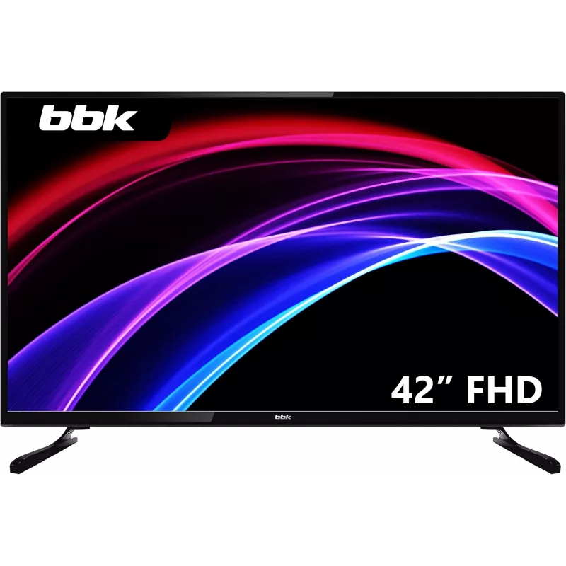 Телевизор LED BBK 42" 42LEM-1016/FTS2C (B) черный FULL HD 60Hz DVB-T2 DVB-C DVB-S2 USB (RUS)