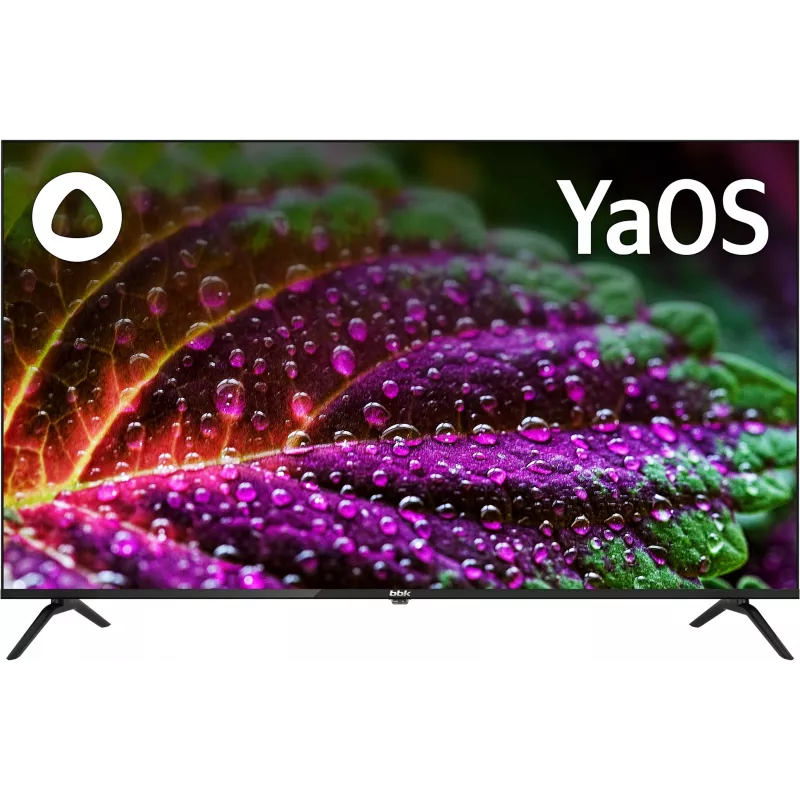 Телевизор LED BBK 43" 43LEX-7236/FTS2C (B) Яндекс.ТВ Frameless черный FULL HD 60Hz DVB-T2 DVB-C DVB-S2 USB WiFi Smart TV (RUS)