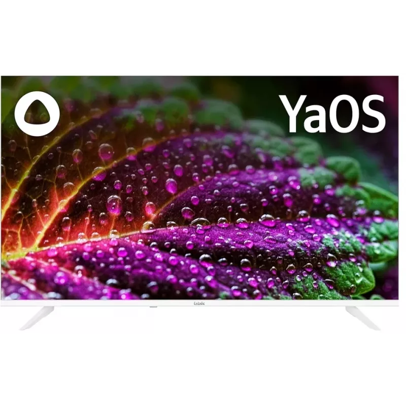 Телевизор LED BBK 43" 43LEX-8241/UTS2C (W) Яндекс.ТВ белый 4K Ultra HD 60Hz DVB-T2 DVB-C DVB-S2 USB WiFi Smart TV (RUS)