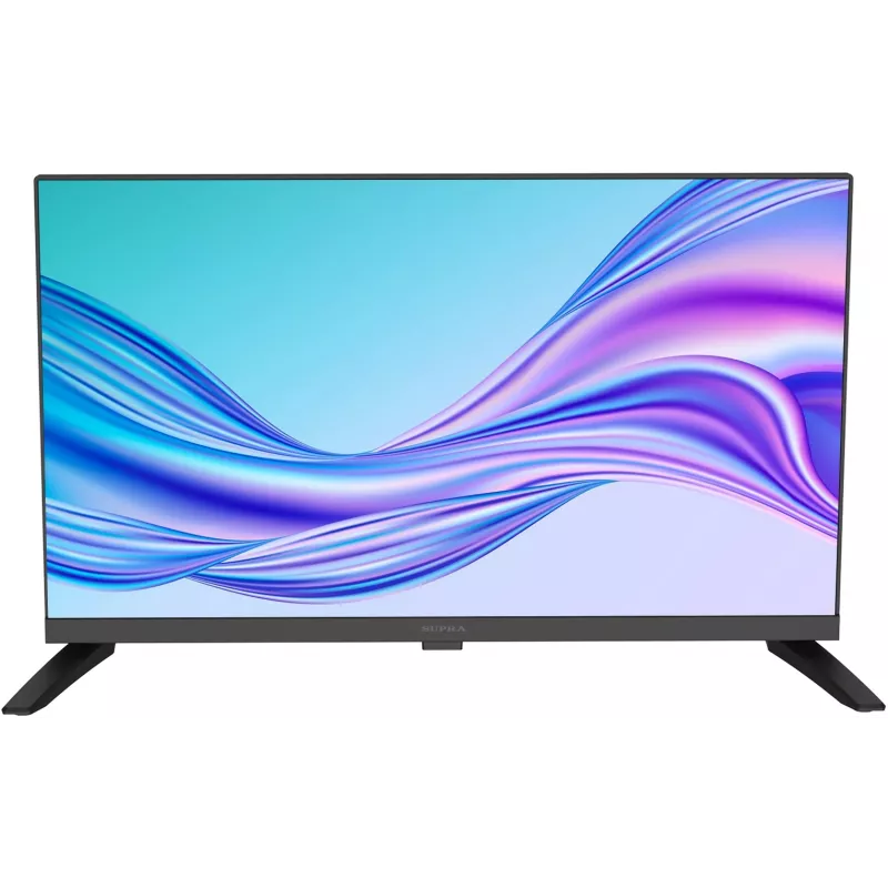 Телевизор LED Supra 24" STV-LC24ST0080W черный HD 60Hz DVB-T2 DVB-C USB WiFi Smart TV (RUS)