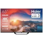 Телевизор QLED Haier 65" DH1VNBD01RU S2 Pro Frameless черный 4K Ultra HD 60Hz MEMC DVB-T DVB-T2 DVB-C DVB-C2 DVB-S2 USB WiFi Smart TV