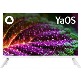 Телевизор LED BBK 24" 24LEX-7245/TS2C (W) Яндекс.ТВ Frameless белый HD 60Hz DVB-T2 DVB-C DVB-S2 USB WiFi Smart TV (RUS)