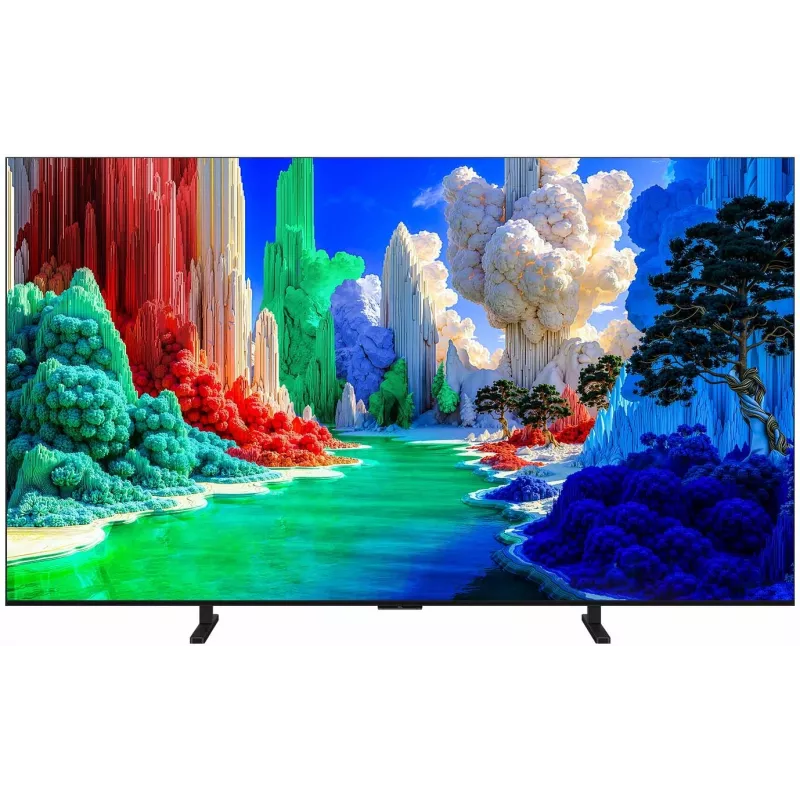 Телевизор QLED TCL 55" 55A400 Slim черный 4K Ultra HD 144Hz MEMC DVB-T DVB-T2 DVB-C DVB-S DVB-S2 USB WiFi Smart TV