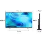Телевизор LED Samsung 50" UE50U8000HUXPY черный/серый 4K Ultra HD 60Hz DVB-T2 DVB-C DVB-S2 USB WiFi Smart TV