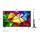 Телевизор LED LG 65" 65MRGB86B6A.ARUG черный 4K Ultra HD 120Hz DVB-T2 DVB-C DVB-S2 USB WiFi Smart TV