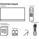 Телевизор LED Sber 43" SDX-43U5500DBA Салют ТВ Frameless черный 4K Ultra HD 60Hz DVB-T DVB-T2 DVB-C DVB-S DVB-S2 USB WiFi Smart TV (RUS)